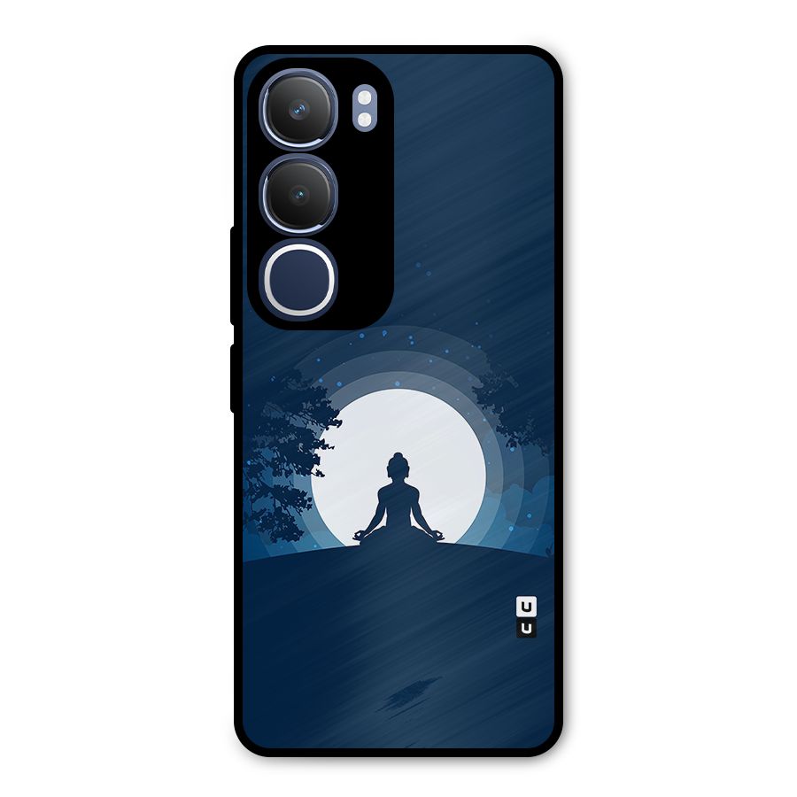 Calm Meditation Metal Back Case for Vivo Y29