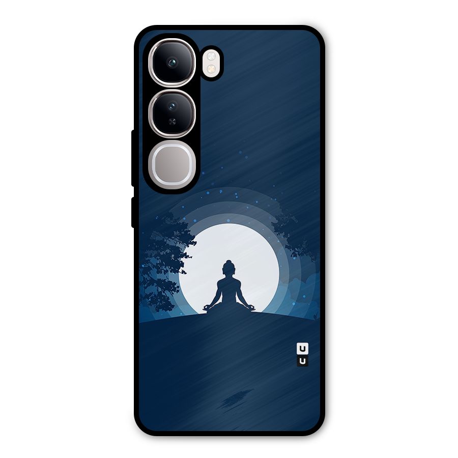 Calm Meditation Metal Back Case for Vivo Y300