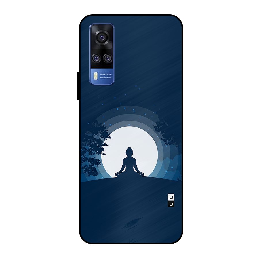 Calm Meditation Metal Back Case for Vivo Y51