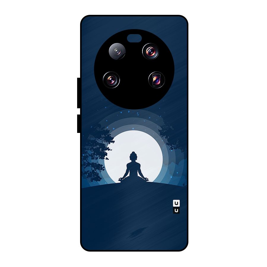 Calm Meditation Metal Back Case for Xiaomi 13 Ultra