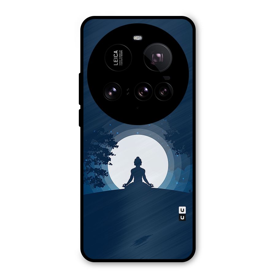 Calm Meditation Metal Back Case for Xiaomi 15 Ultra