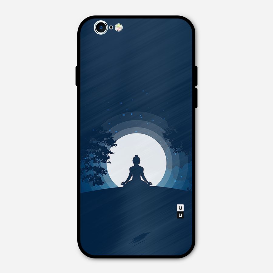 Calm Meditation Metal Back Case for iPhone 6 6s