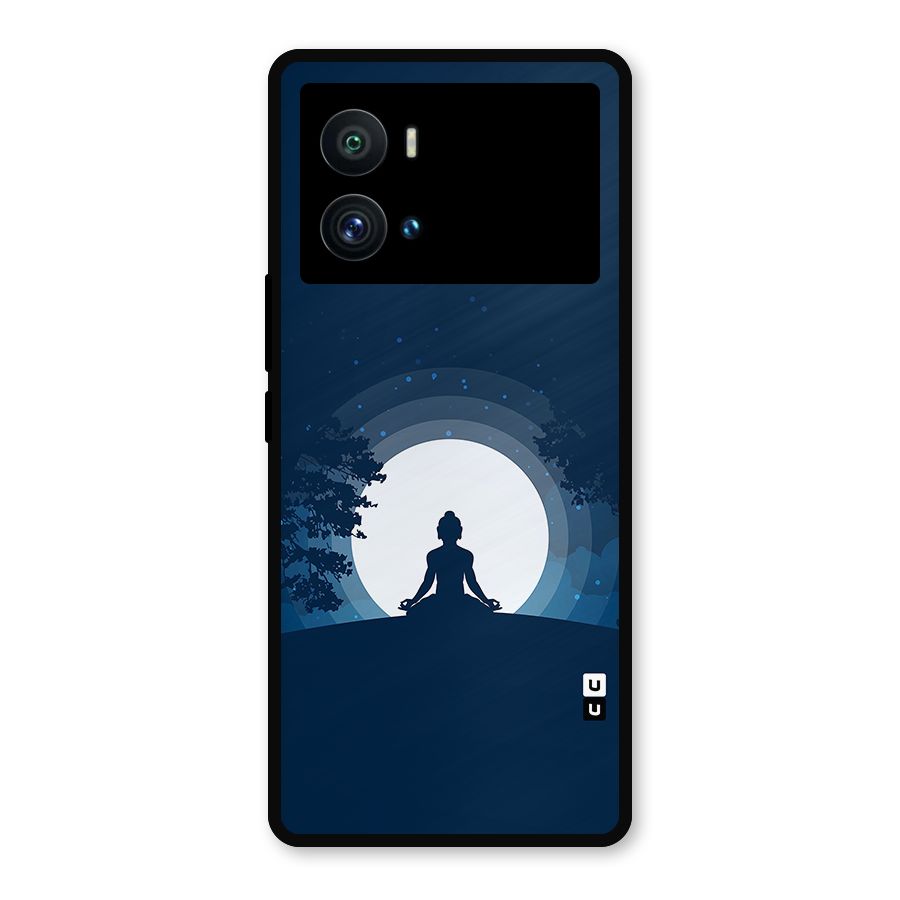 Calm Meditation Metal Back Case for iQOO 9 Pro