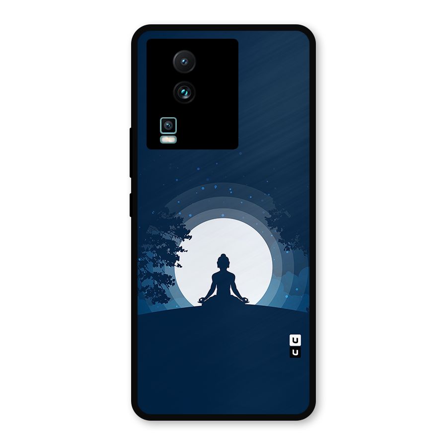 Calm Meditation Metal Back Case for iQOO Neo 7