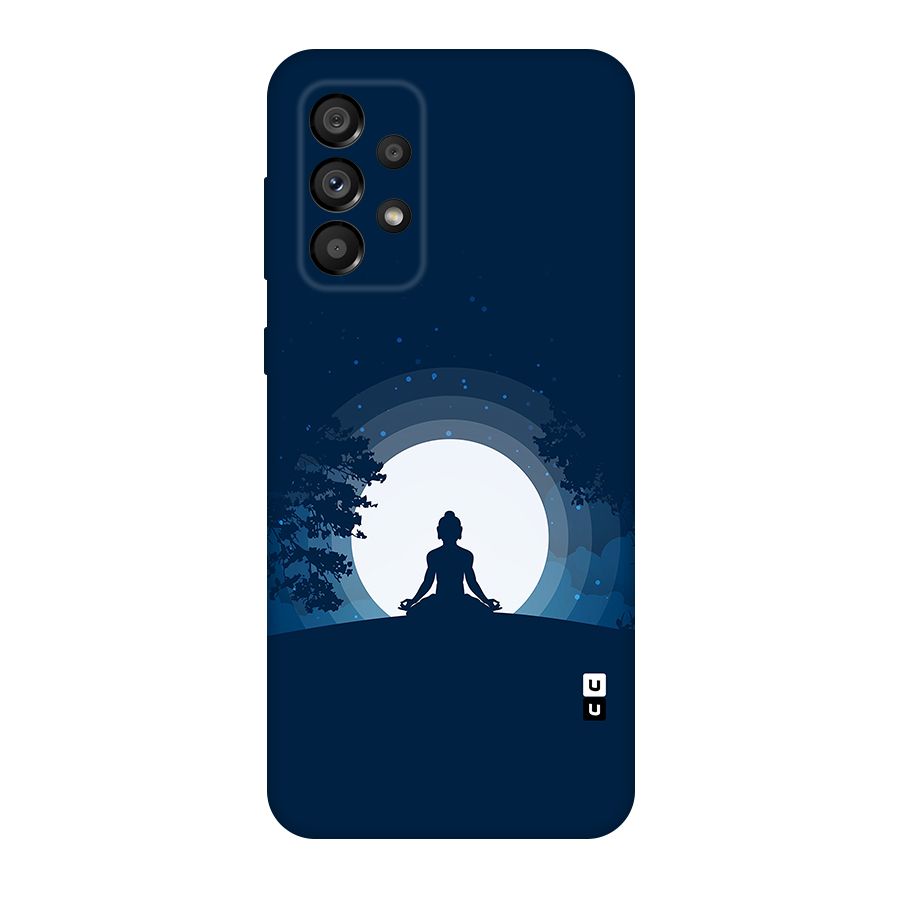 Calm Meditation Original Polycarbonate Back Case for Galaxy A73 5G
