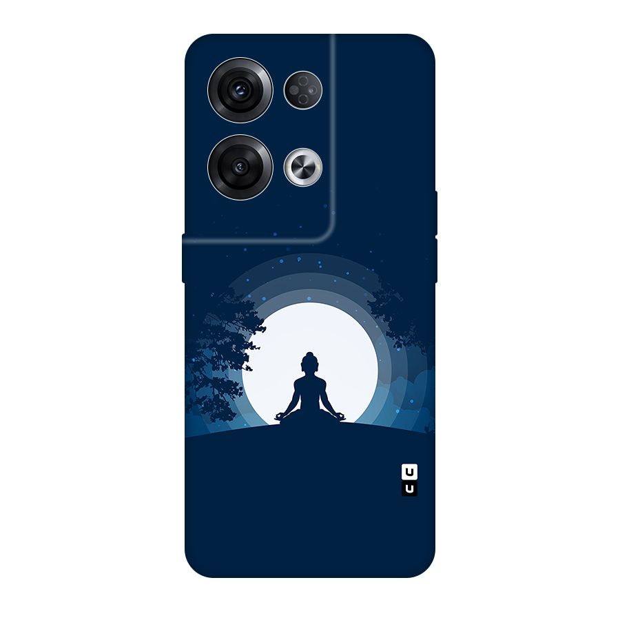 Calm Meditation Original Polycarbonate Back Case for Oppo Reno8 Pro 5G