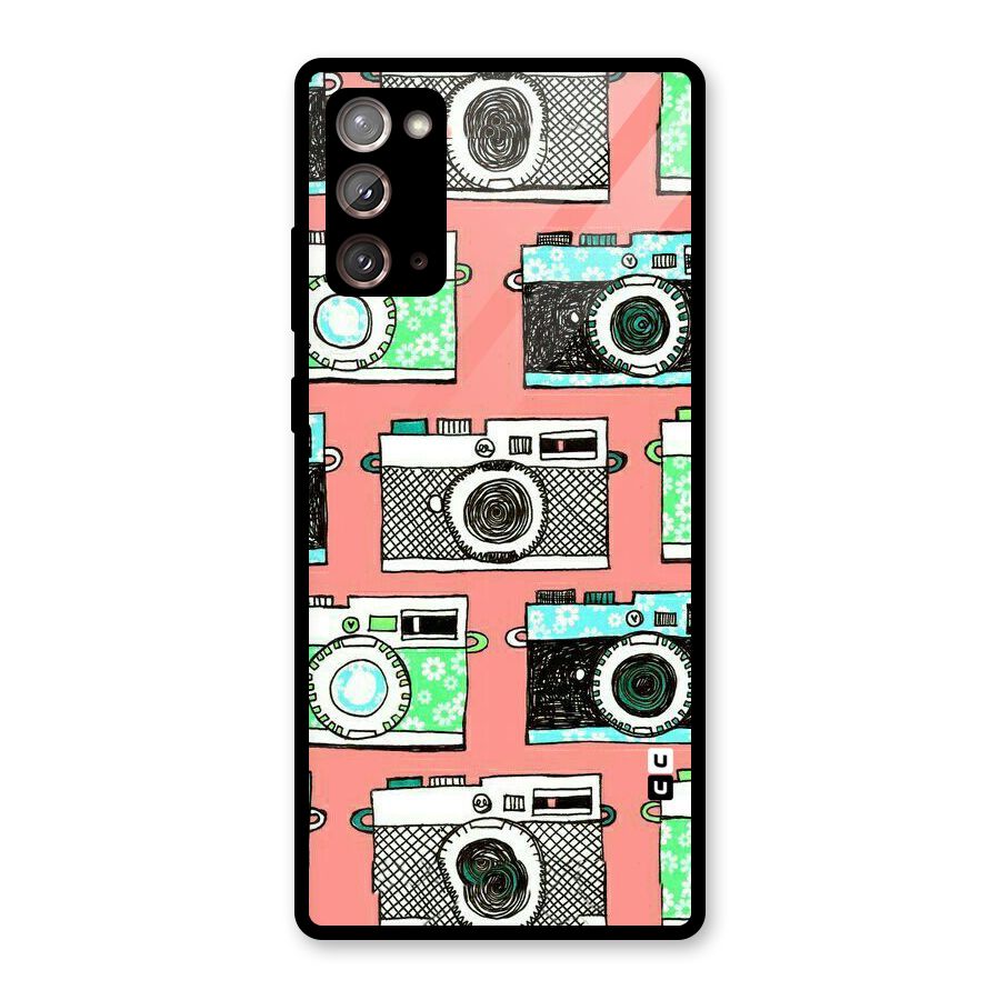 Cam Art Loving Glass Back Case for Galaxy Note 20