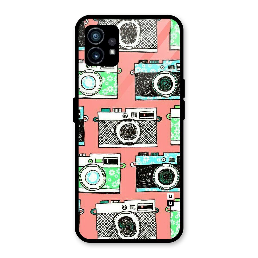 Cam Art Loving Glass Back Case for Nothing Phone 1