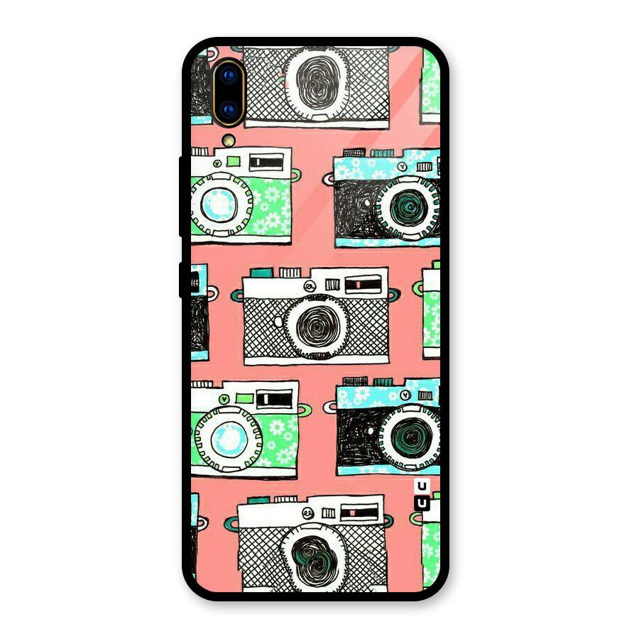 Cam Art Loving Glass Back Case for Vivo V11 Pro