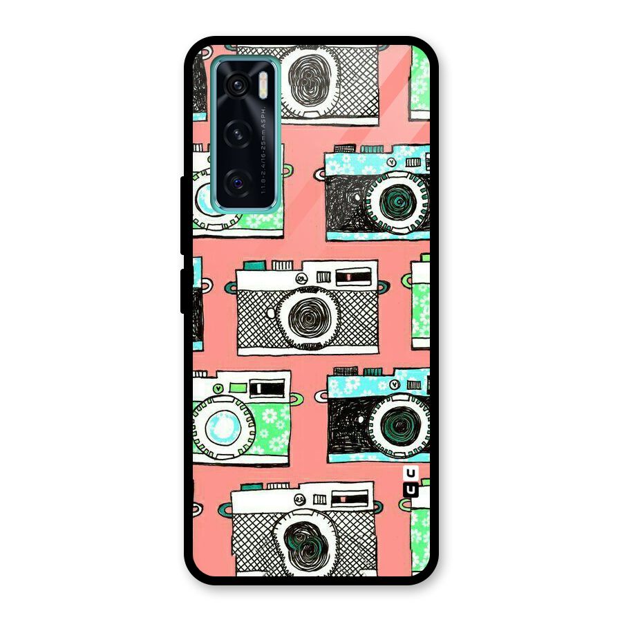 Cam Art Loving Glass Back Case for Vivo V20 SE