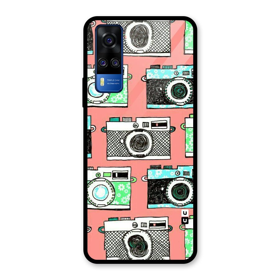 Cam Art Loving Glass Back Case for Vivo Y31