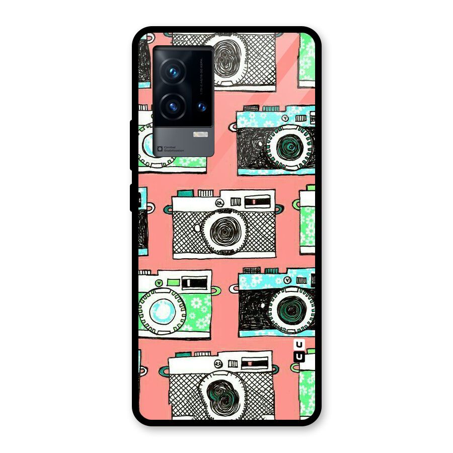 Cam Art Loving Glass Back Case for iQOO 9 5G