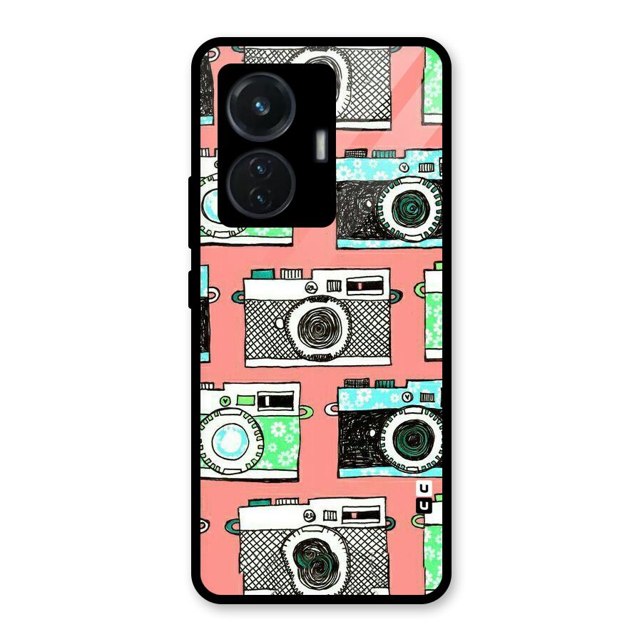 Cam Art Loving Glass Back Case for iQOO Z6 44W