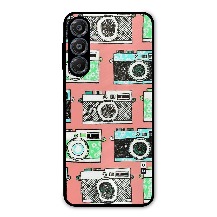 Cam Art Loving Metal Back Case for Galaxy A16 5G