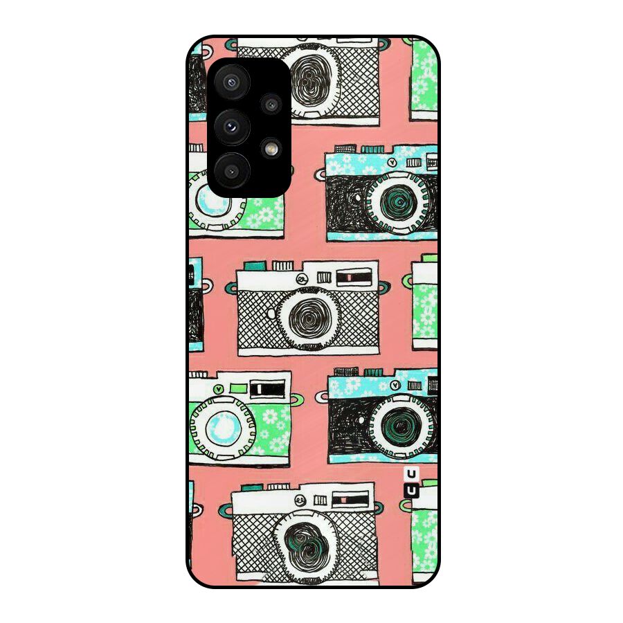 Cam Art Loving Metal Back Case for Galaxy A23