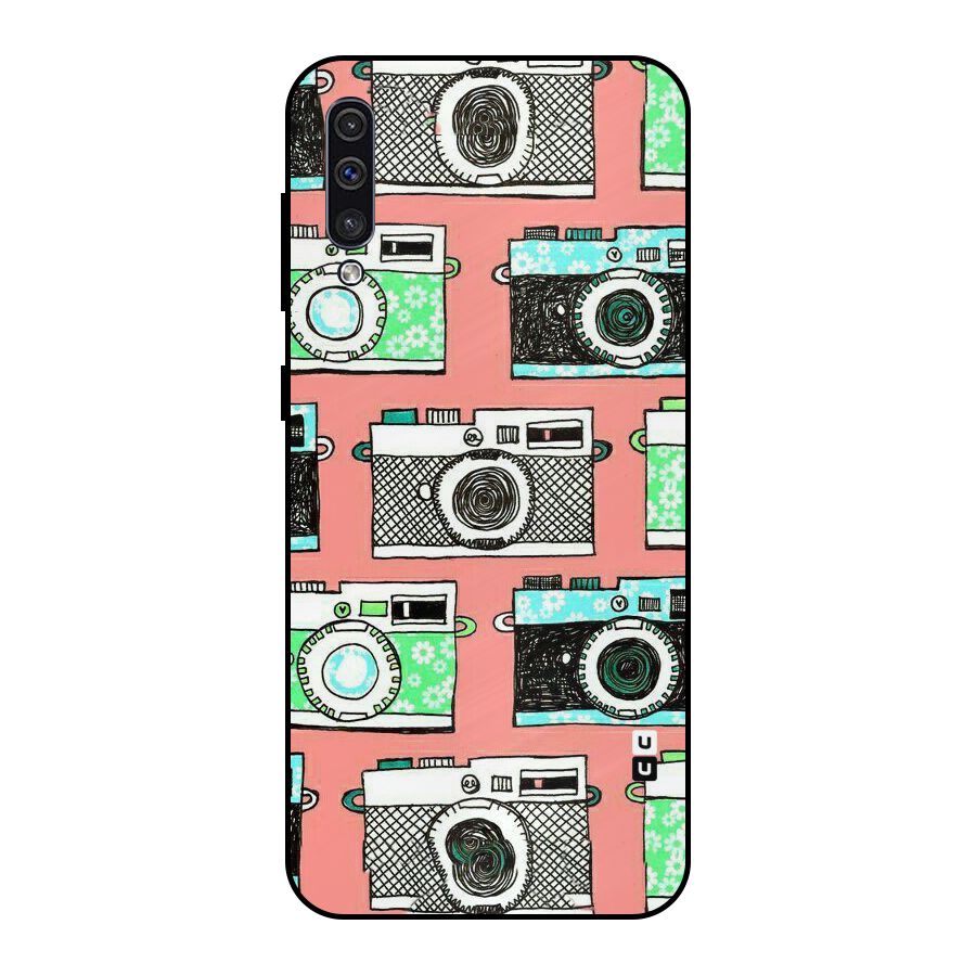 Cam Art Loving Metal Back Case for Galaxy A30s