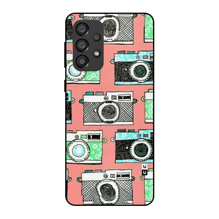 Cam Art Loving Metal Back Case for Galaxy A33 5G
