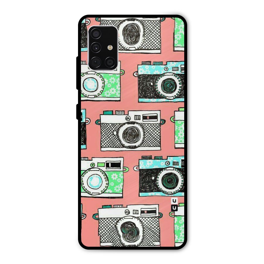 Cam Art Loving Metal Back Case for Galaxy A51