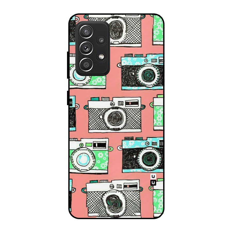 Cam Art Loving Metal Back Case for Galaxy A52