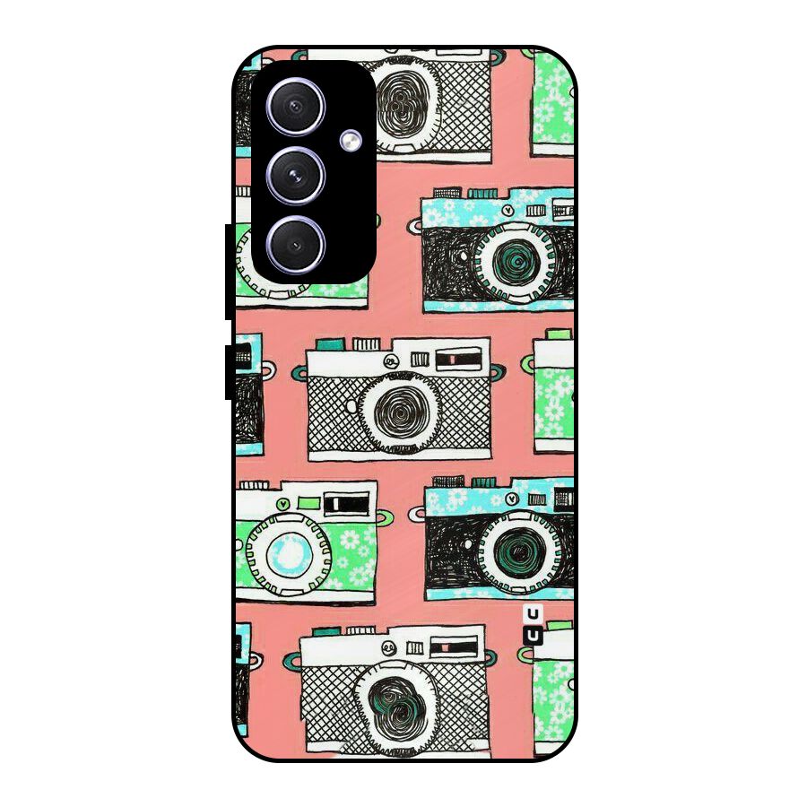 Cam Art Loving Metal Back Case for Galaxy A54