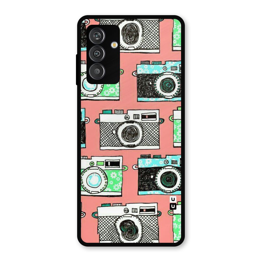 Cam Art Loving Metal Back Case for Galaxy F13