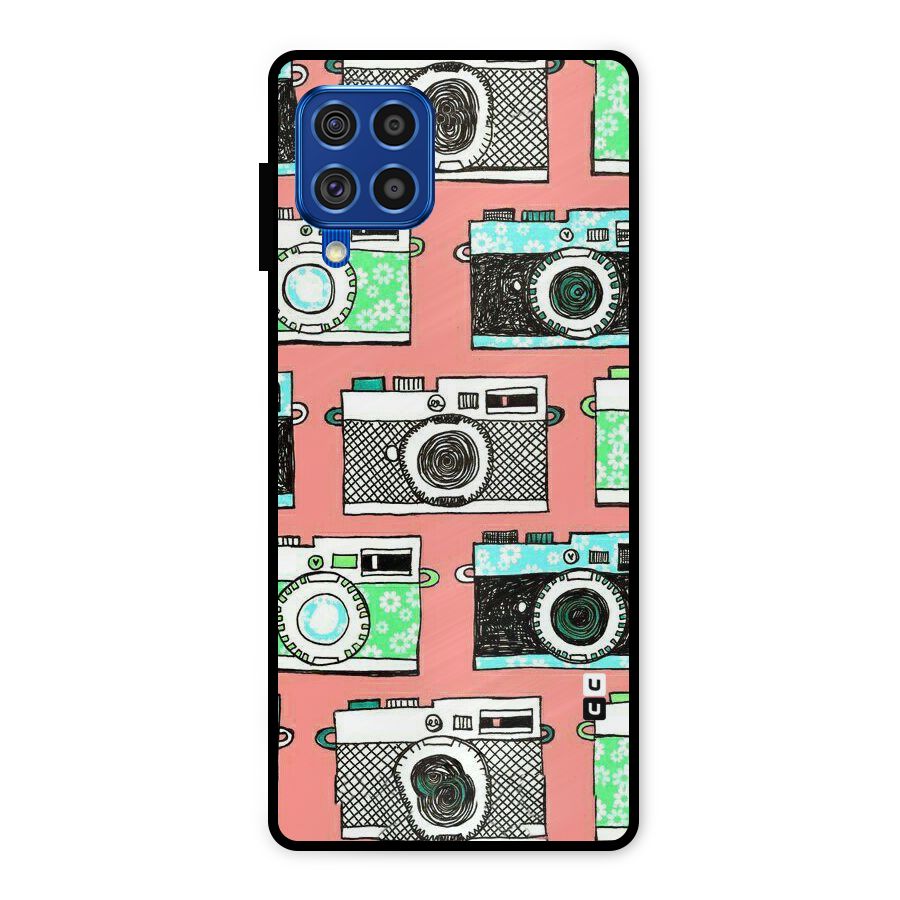 Cam Art Loving Metal Back Case for Galaxy F62