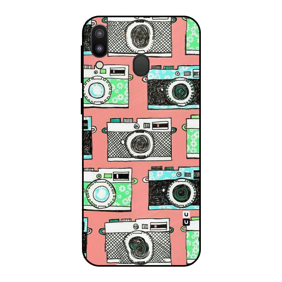Cam Art Loving Metal Back Case for Galaxy M20