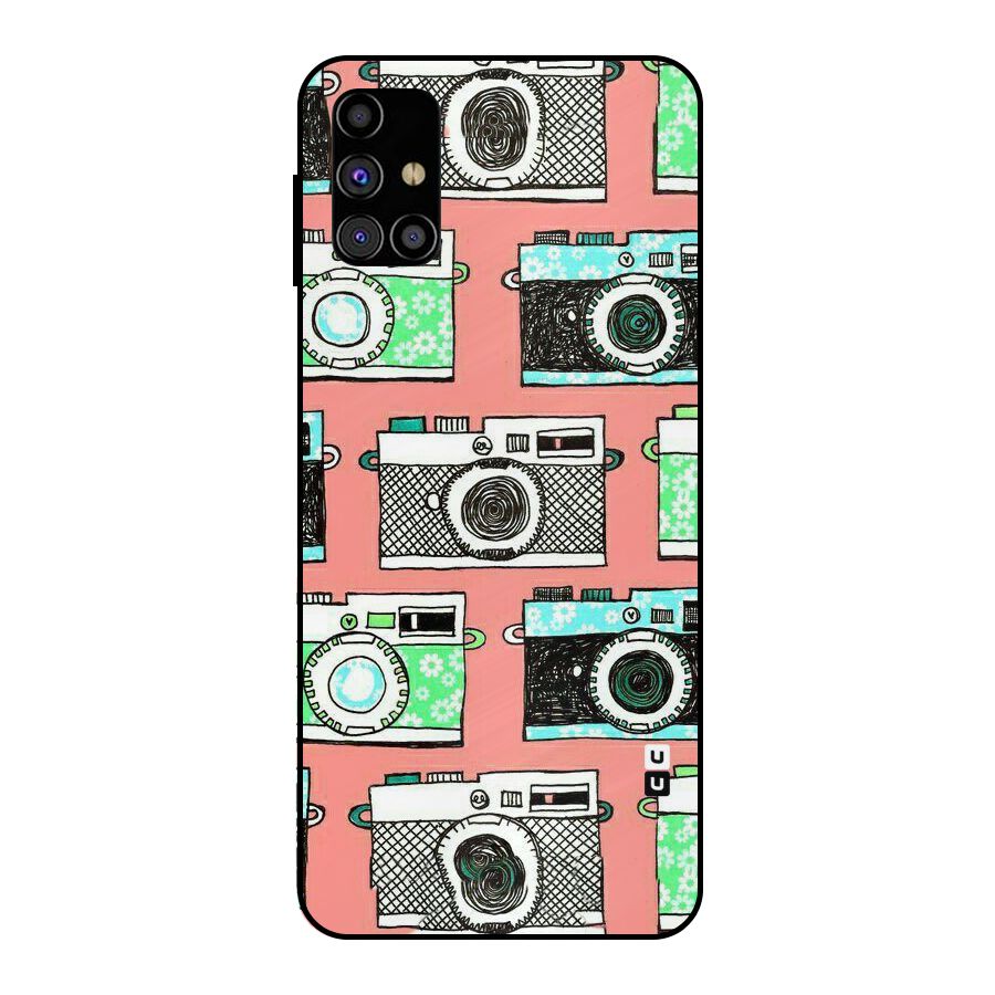 Cam Art Loving Metal Back Case for Galaxy M31s