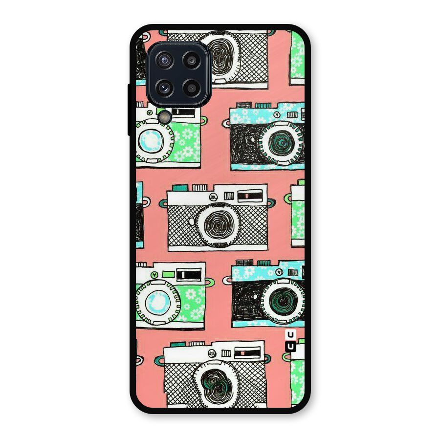 Cam Art Loving Metal Back Case for Galaxy M32