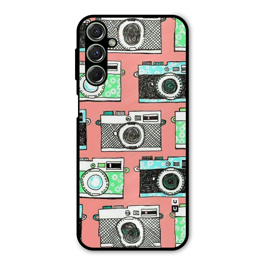 Cam Art Loving Metal Back Case for Galaxy M34