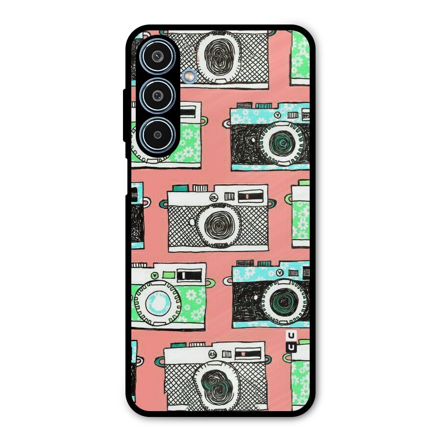 Cam Art Loving Metal Back Case for Galaxy M35