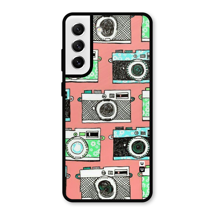 Cam Art Loving Metal Back Case for Galaxy S21 FE 5G