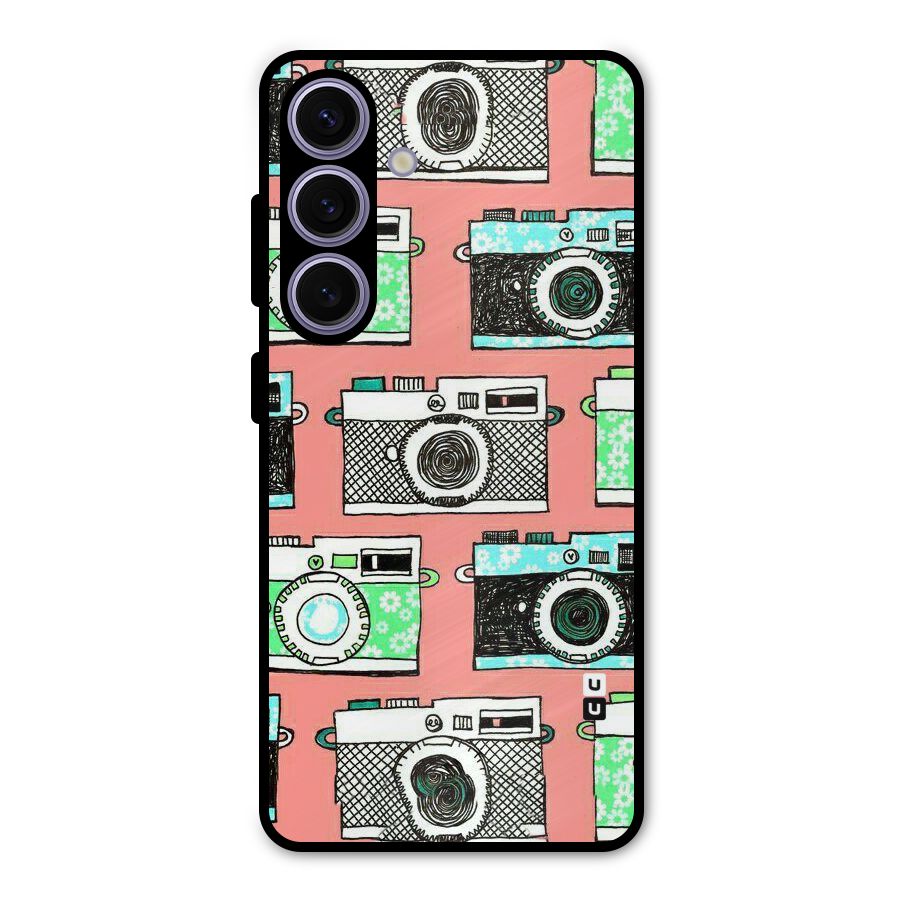 Cam Art Loving Metal Back Case for Galaxy S24