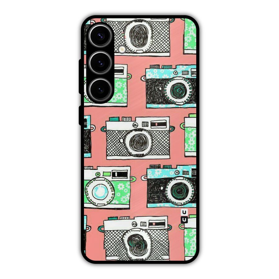 Cam Art Loving Metal Back Case for Galaxy S24 Plus