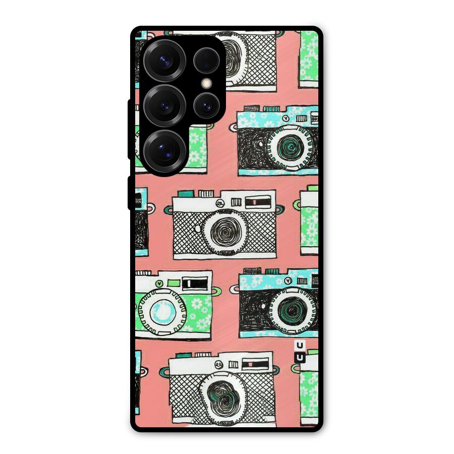 Cam Art Loving Metal Back Case for Galaxy S25 Ultra