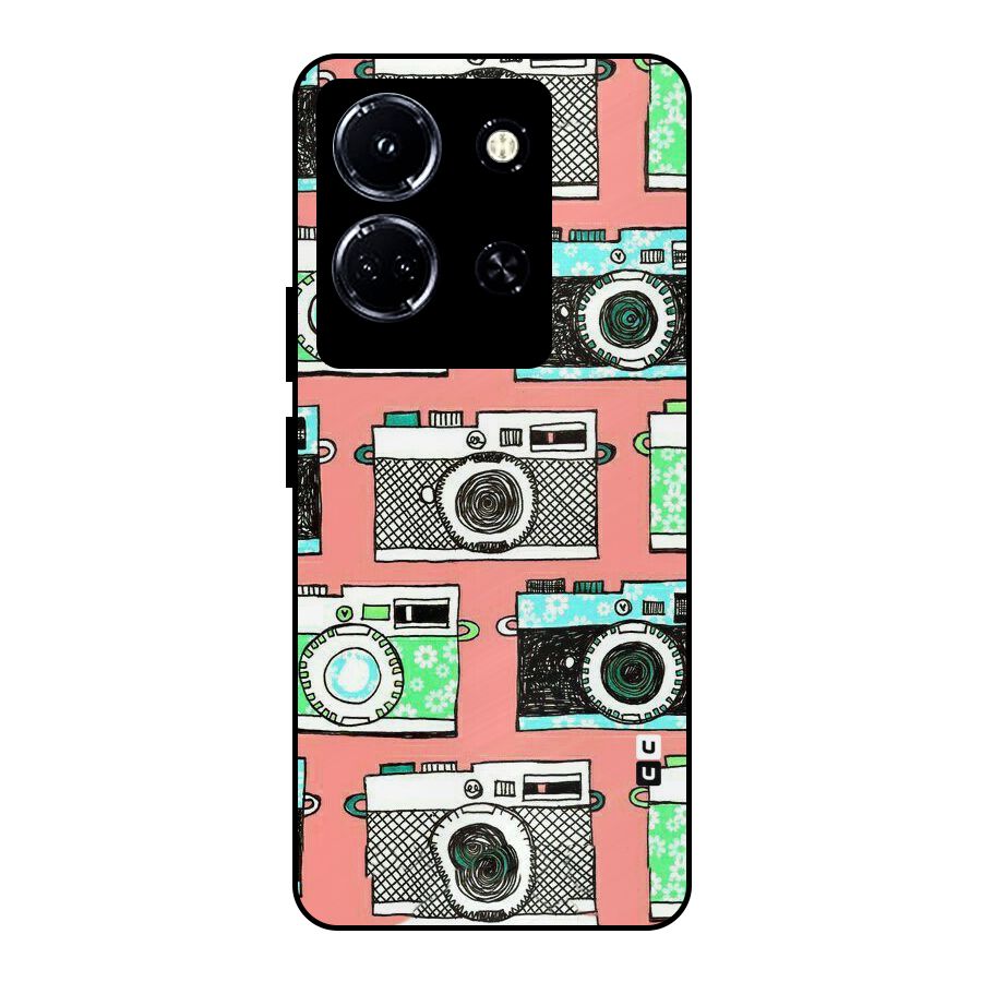 Cam Art Loving Metal Back Case for Infinix Note 30 5G