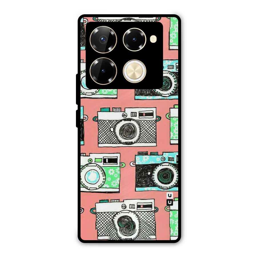 Cam Art Loving Metal Back Case for Infinix Note 40 Pro