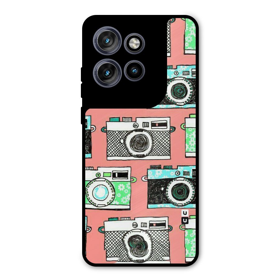 Cam Art Loving Metal Back Case for Motorola Edge 50 Neo