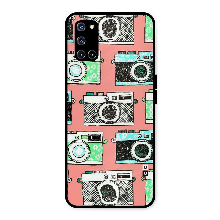 Cam Art Loving Metal Back Case for Oppo A52