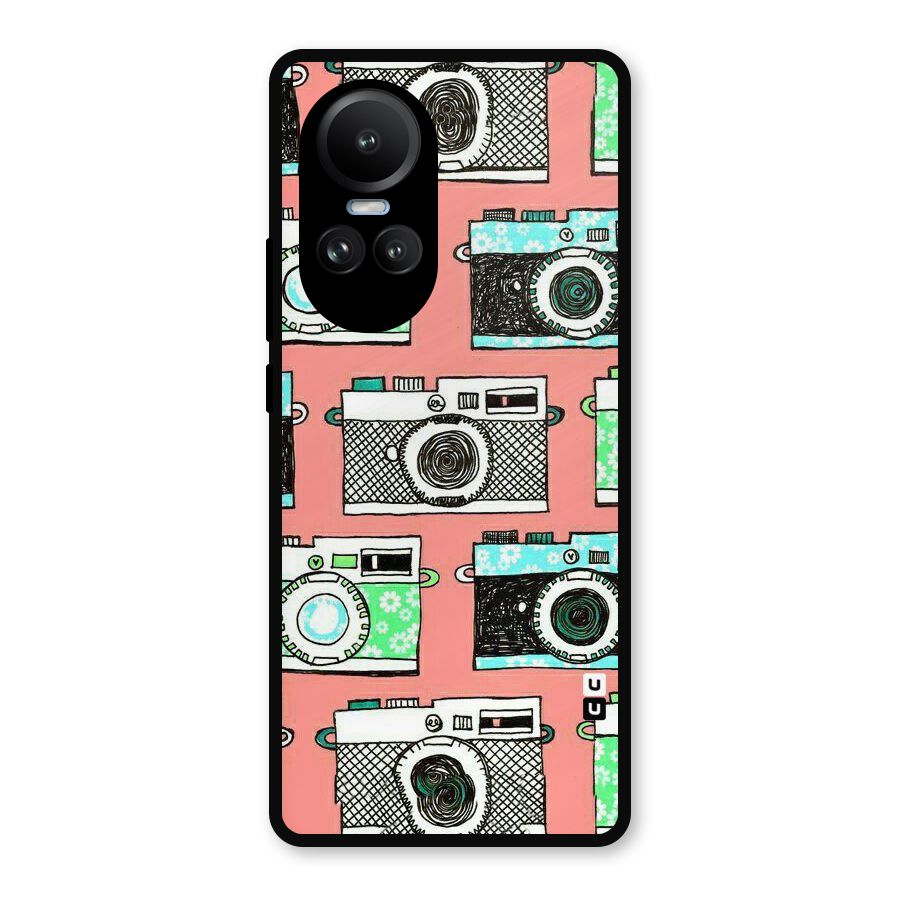 Cam Art Loving Metal Back Case for Oppo Reno10