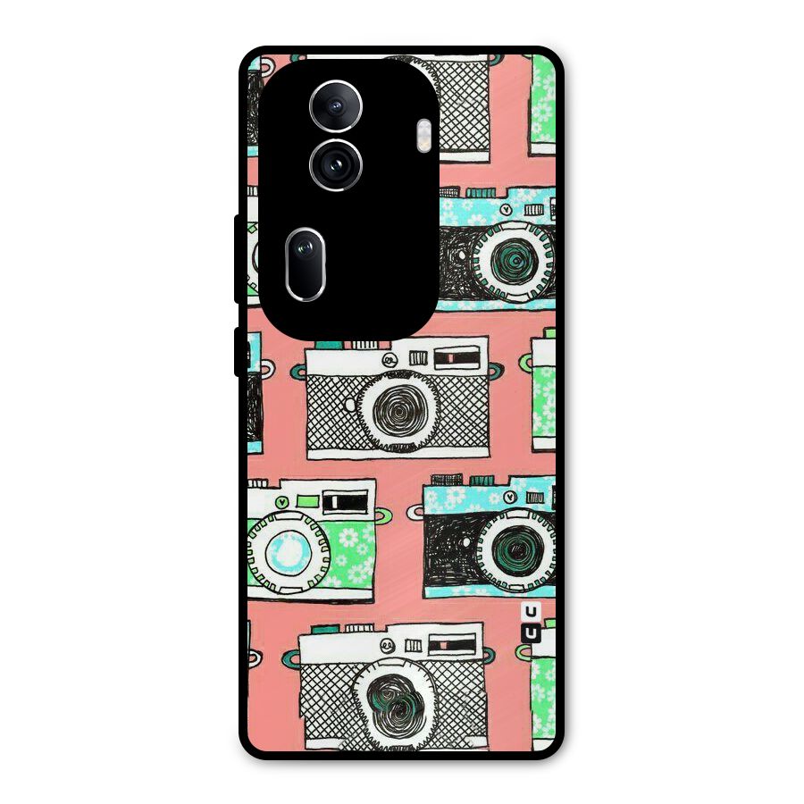 Cam Art Loving Metal Back Case for Oppo Reno11 Pro 5G
