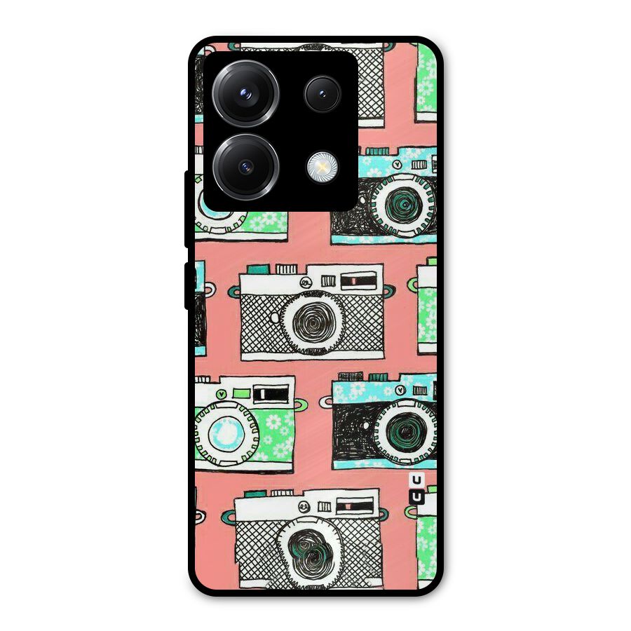 Cam Art Loving Metal Back Case for Poco X6
