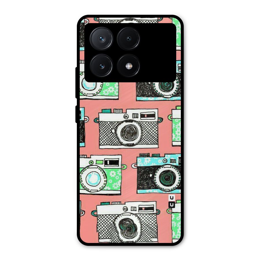 Cam Art Loving Metal Back Case for Poco X6 Pro