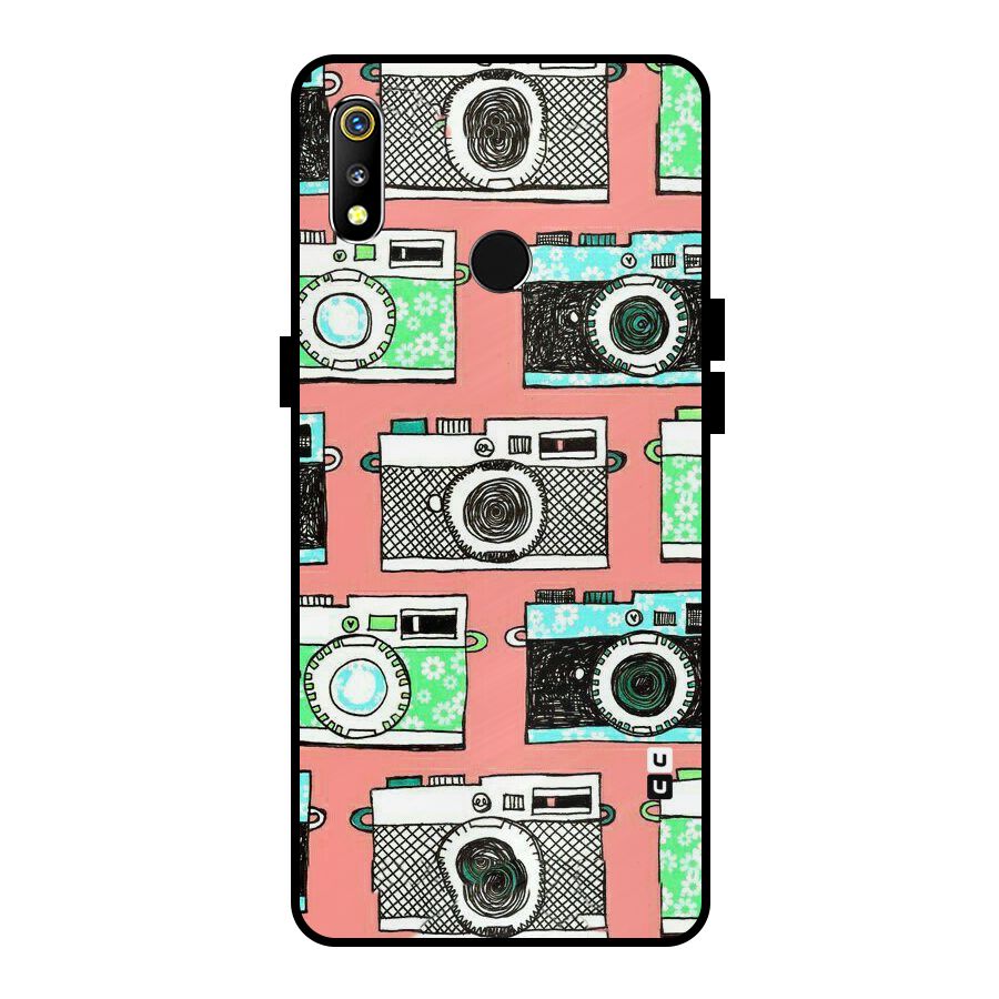 Cam Art Loving Metal Back Case for Realme 3