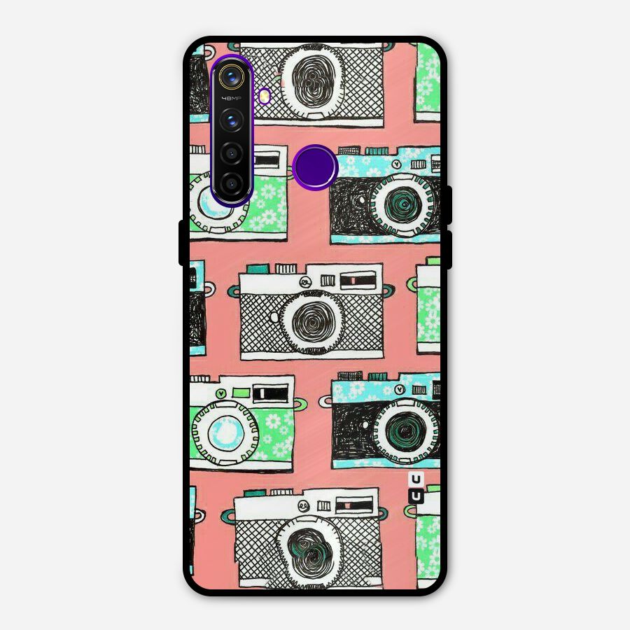 Cam Art Loving Metal Back Case for Realme 5 Pro