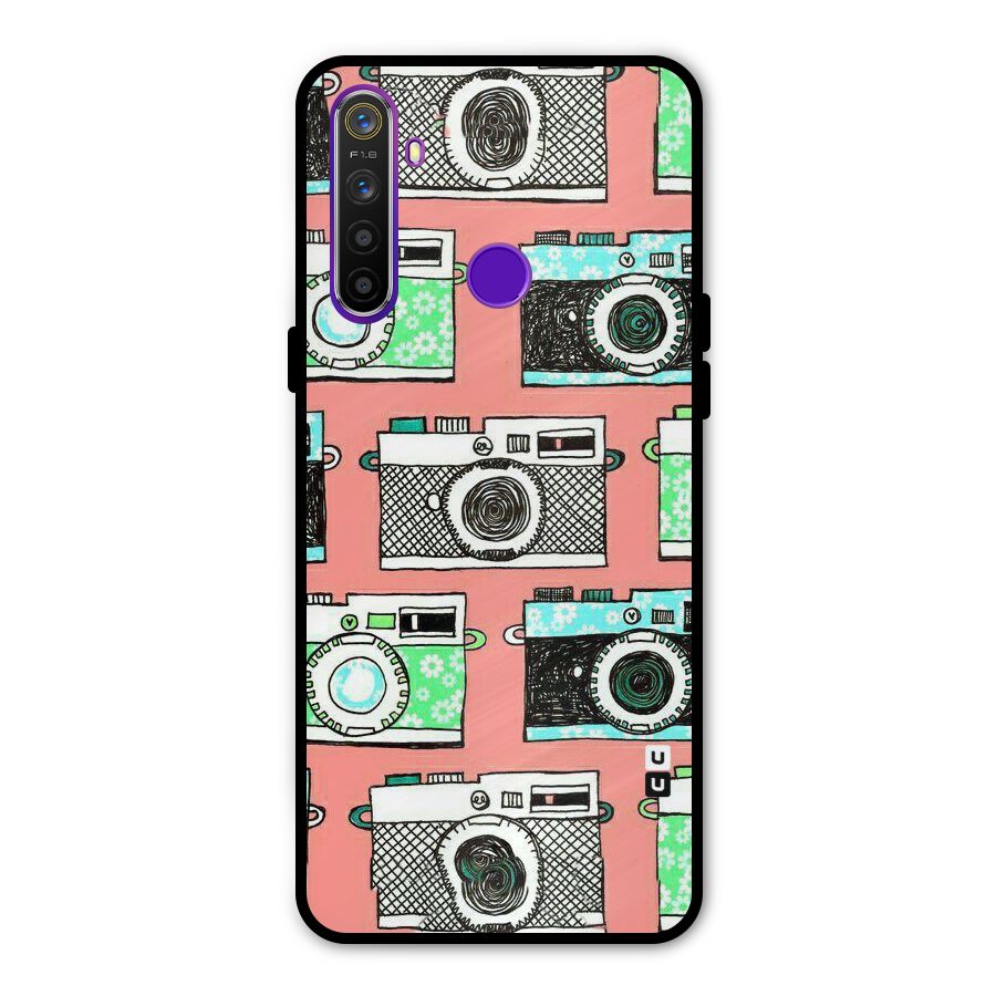 Cam Art Loving Metal Back Case for Realme 5i