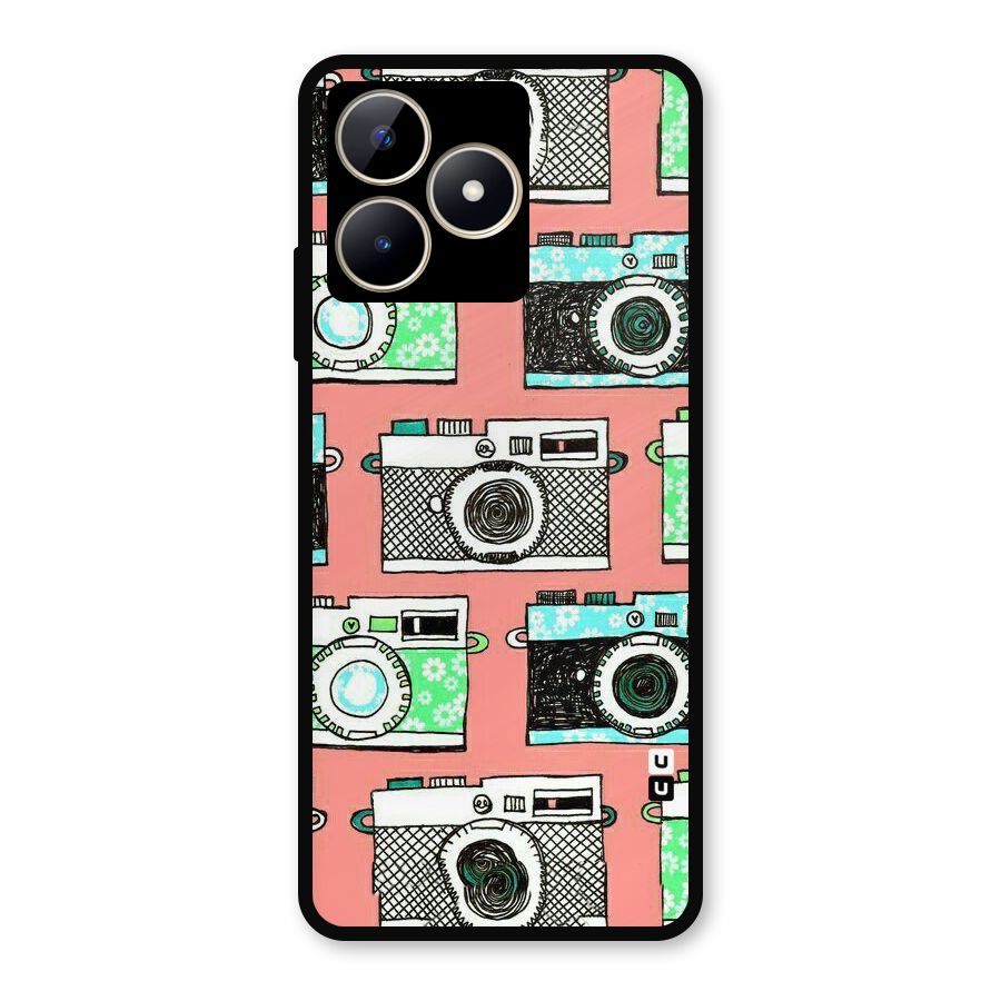 Cam Art Loving Metal Back Case for Realme C53
