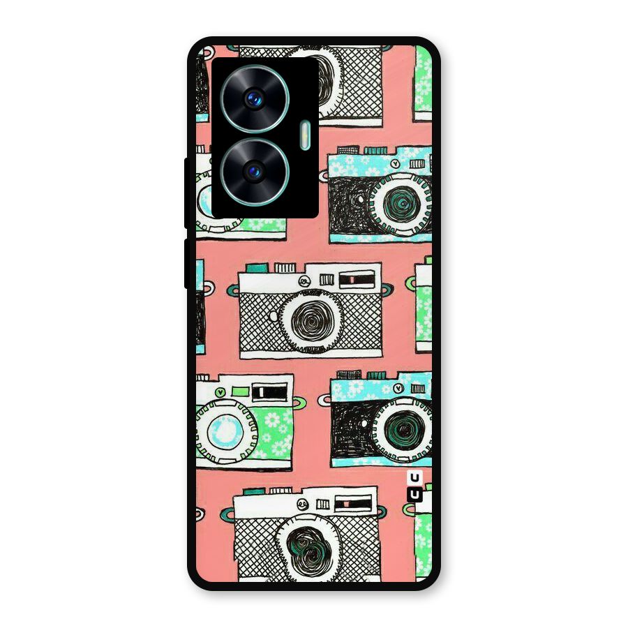 Cam Art Loving Metal Back Case for Realme C55