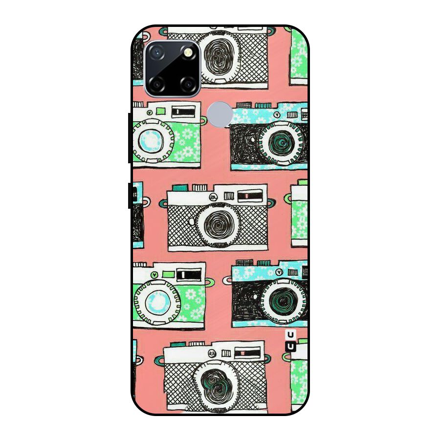 Cam Art Loving Metal Back Case for Realme Narzo 20