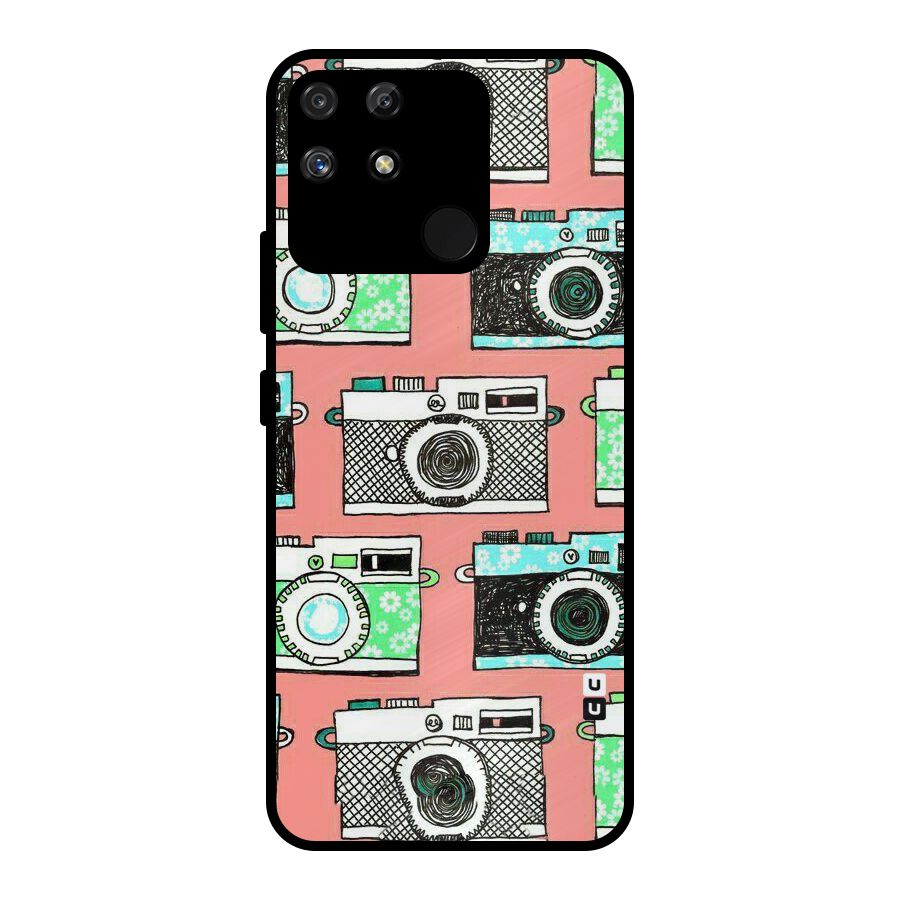 Cam Art Loving Metal Back Case for Realme Narzo 50A
